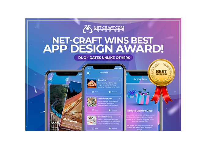 Net-Craft wins best app design award!