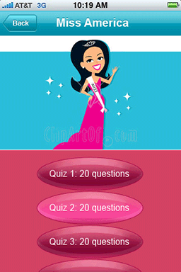 New iPhone App Launched: Pageant Trivia