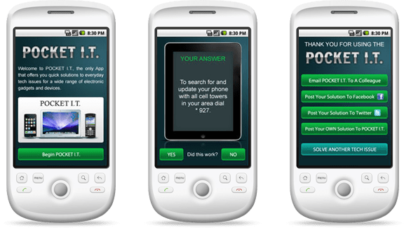 New Android App Launched: Pocket IT