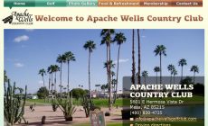 New Website Redesign Project for Apache Wells Country Club