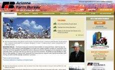 New Custom Website Development: Arizona Farm Bureau