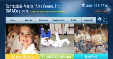 New Custom Web Development: Scottsdale Martial Arts Center