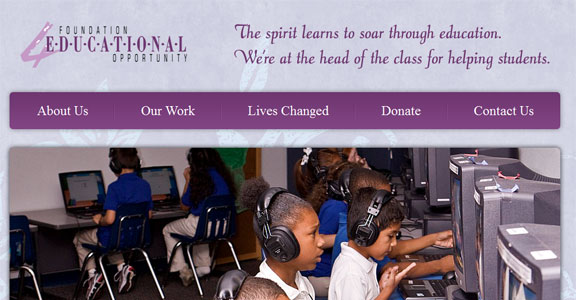 Custom Web Development Project Launched: Foundation for Educational Opportunity