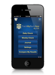 TrackMyBack app