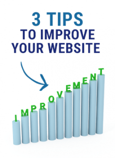 3 Tips to Improve Your Website