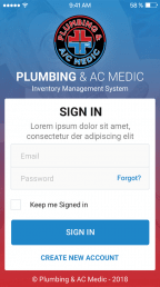 Plumbing Medic Inventory Management