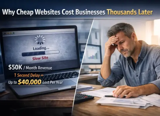 Why Cheap Websites Cost Businesses Thousands Later