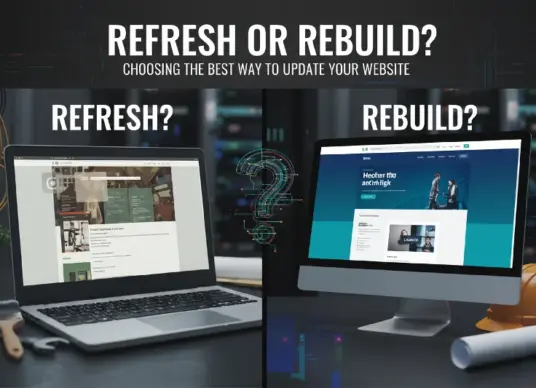 Refresh or Rebuild? Choosing The Best Way to Update Your Website