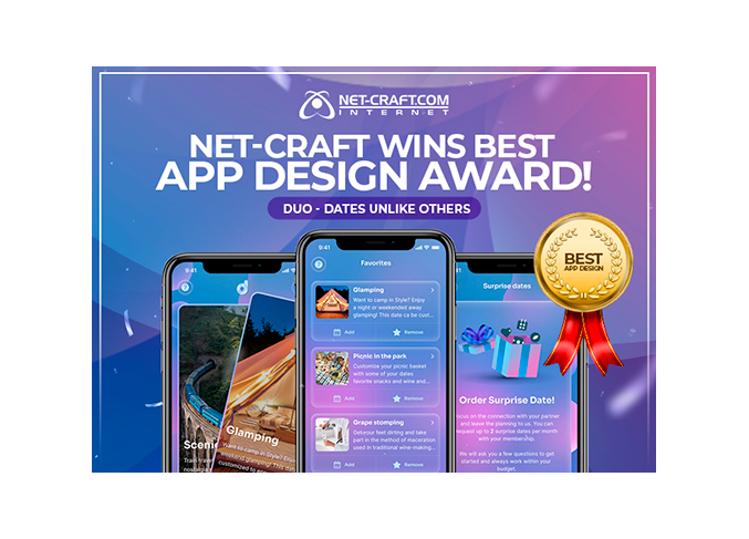 Net-Craft wins best app design award!