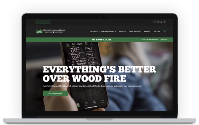 Web site development service