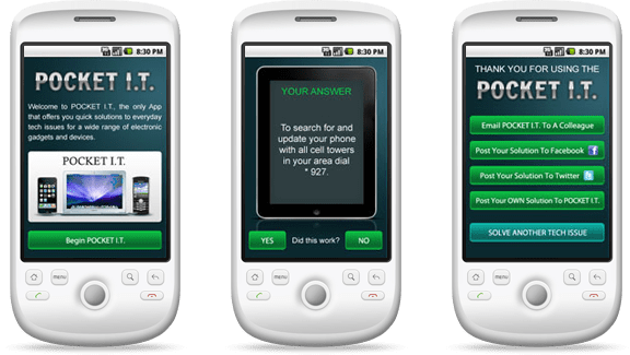 New Android App Launched: Pocket IT