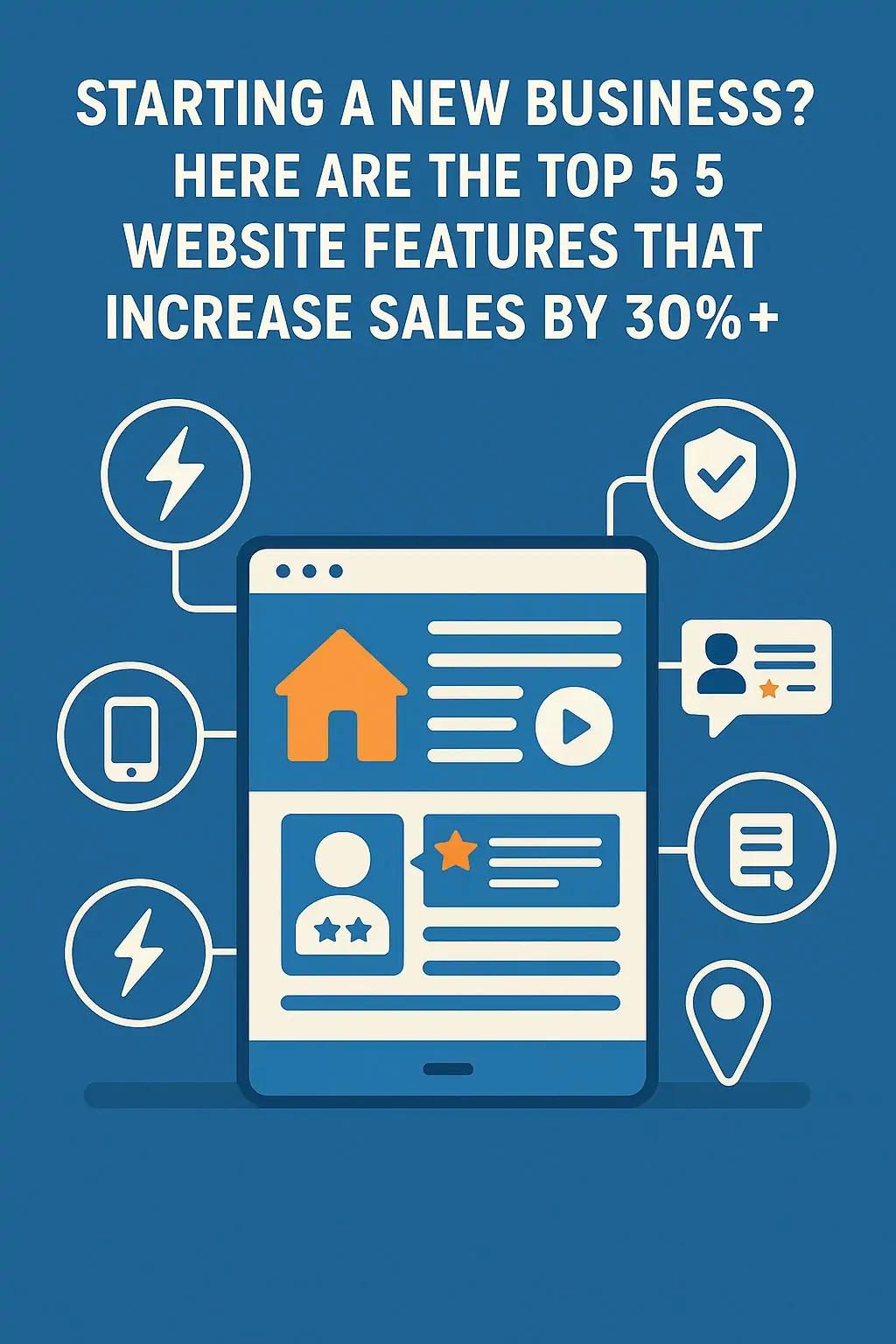 Starting a New Business? Here Are the Top 5 Website Features That Increase Sales by 30%+