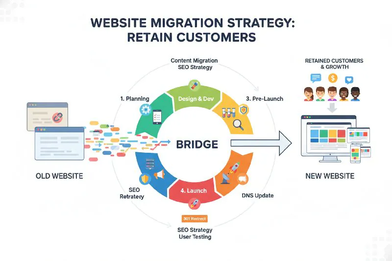How to Transition to a New Website Without Losing Customers